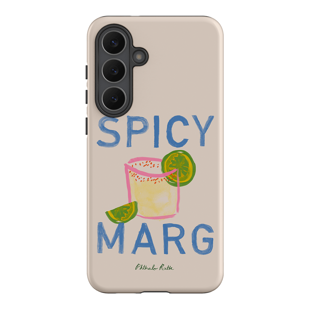 Spicy Marg Printed Phone Cases Samsung Galaxy S25 FE / Armoured by Phthalo Ruth - The Dairy