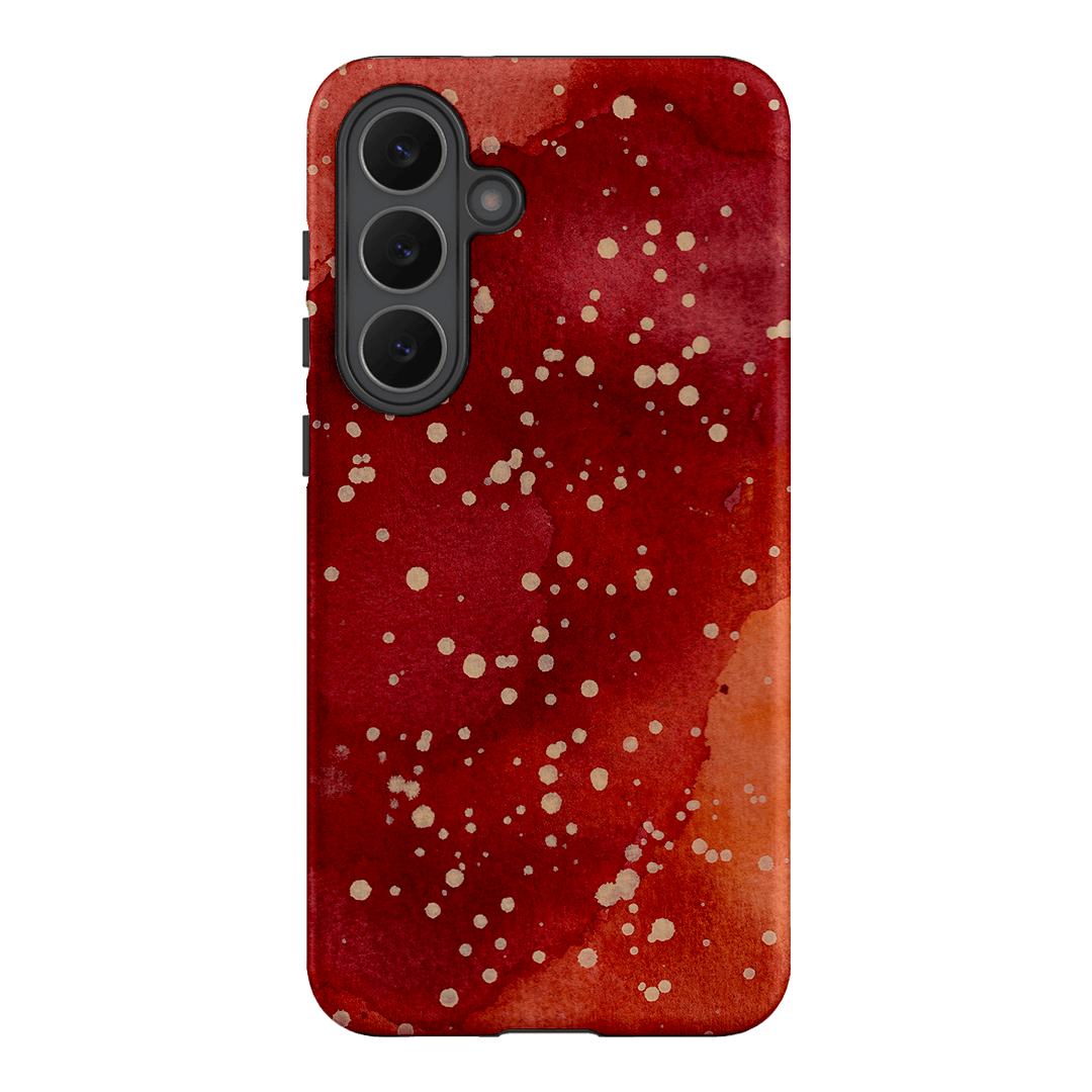 Spotty Rust Printed Phone Cases Samsung Galaxy S25 FE / Armoured by The Dairy - The Dairy