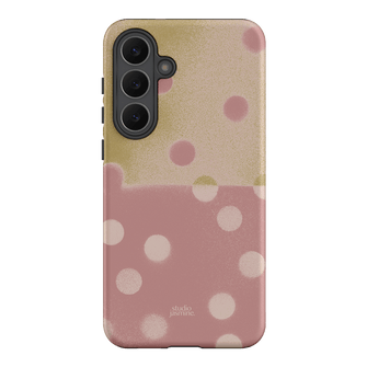 Strawberry Polka Dot Printed Phone Cases Samsung Galaxy S25 FE / Armoured by Jasmine Dowling - The Dairy