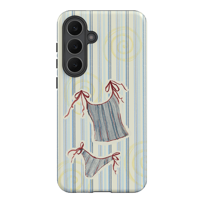 Stripe Tankini Printed Phone Cases Samsung Galaxy S25 FE / Armoured by Kayla Carr - The Dairy