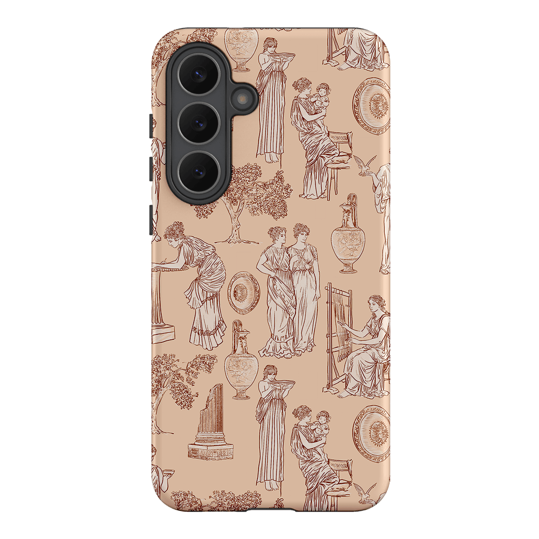 Symposium Rosewater Printed Phone Cases Samsung Galaxy S25 FE / Armoured by Veronica Tucker - The Dairy