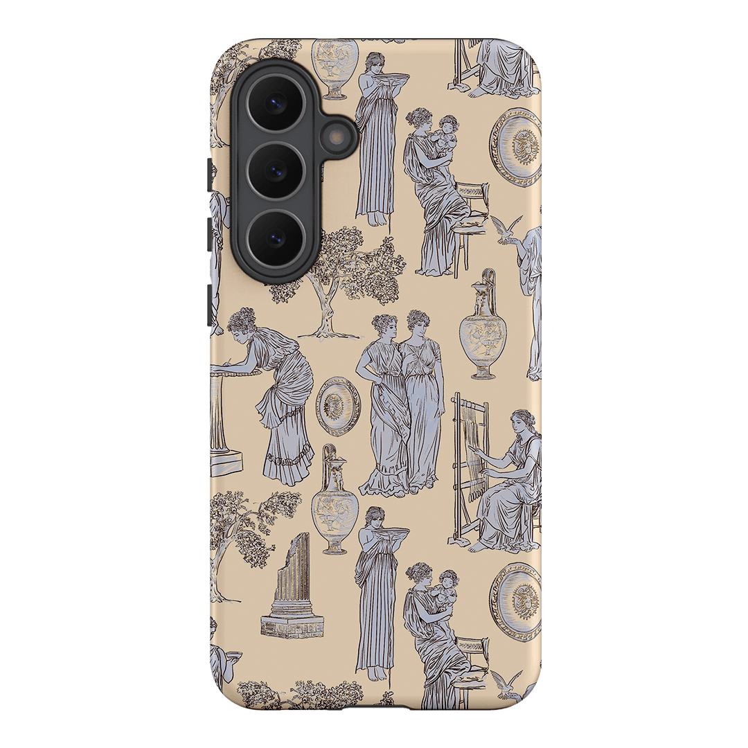 Symposium Alabaster Printed Phone Cases Samsung Galaxy S25 FE / Armoured by Veronica Tucker - The Dairy