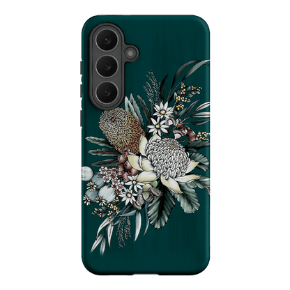 Teal Native Printed Phone Cases Samsung Galaxy S25 FE / Armoured by Typoflora - The Dairy