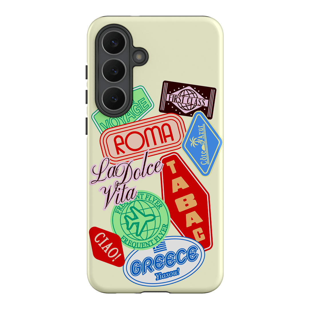 Well Travelled Printed Phone Cases Samsung Galaxy S25 FE / Armoured by The Dairy - The Dairy