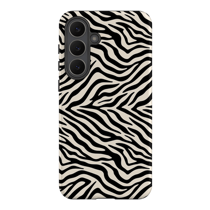 Zebra Ink Printed Phone Cases Samsung Galaxy S25 FE / Armoured by The Dairy - The Dairy