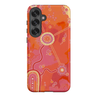 Across The Land Printed Phone Cases Samsung Galaxy S25 Plus / Armoured by Nardurna - The Dairy
