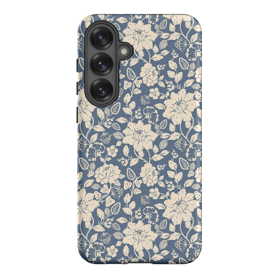 Blue Garden Printed Phone Cases Samsung Galaxy S25 Plus / Armoured by Kasiags Art - The Dairy