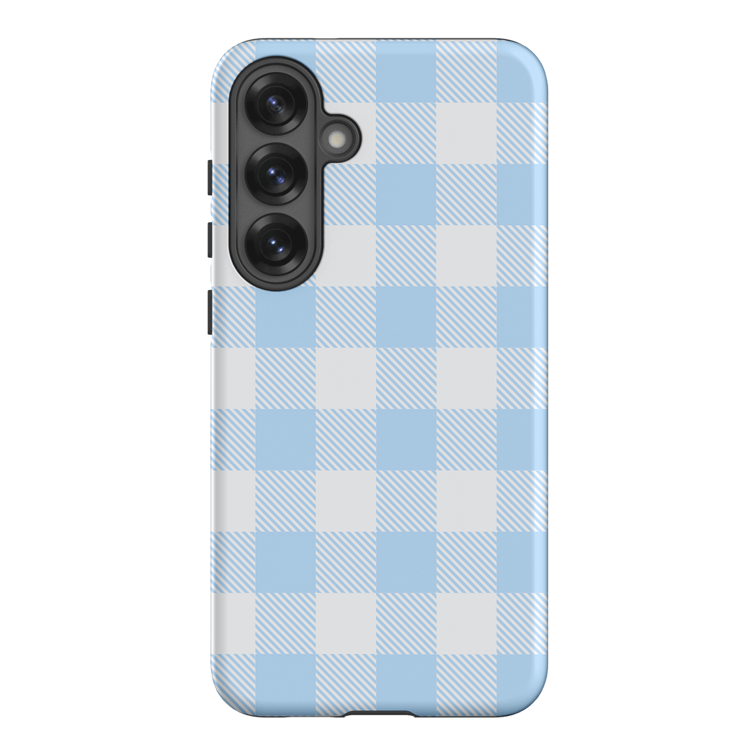 Cloud Plaid Printed Phone Cases Samsung Galaxy S25 Plus / Armoured by The Dairy - The Dairy