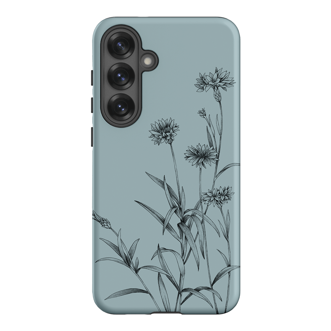 Cornflowers Study Printed Phone Cases Samsung Galaxy S25 Plus / Armoured by Typoflora - The Dairy