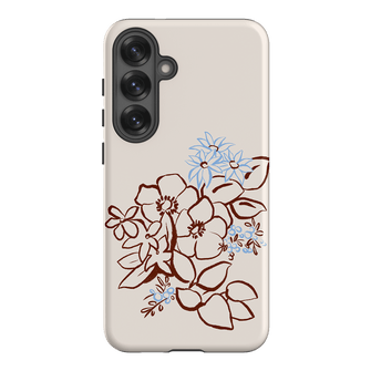 Cream Posy Printed Phone Cases Samsung Galaxy S25 Plus / Armoured by Typoflora - The Dairy