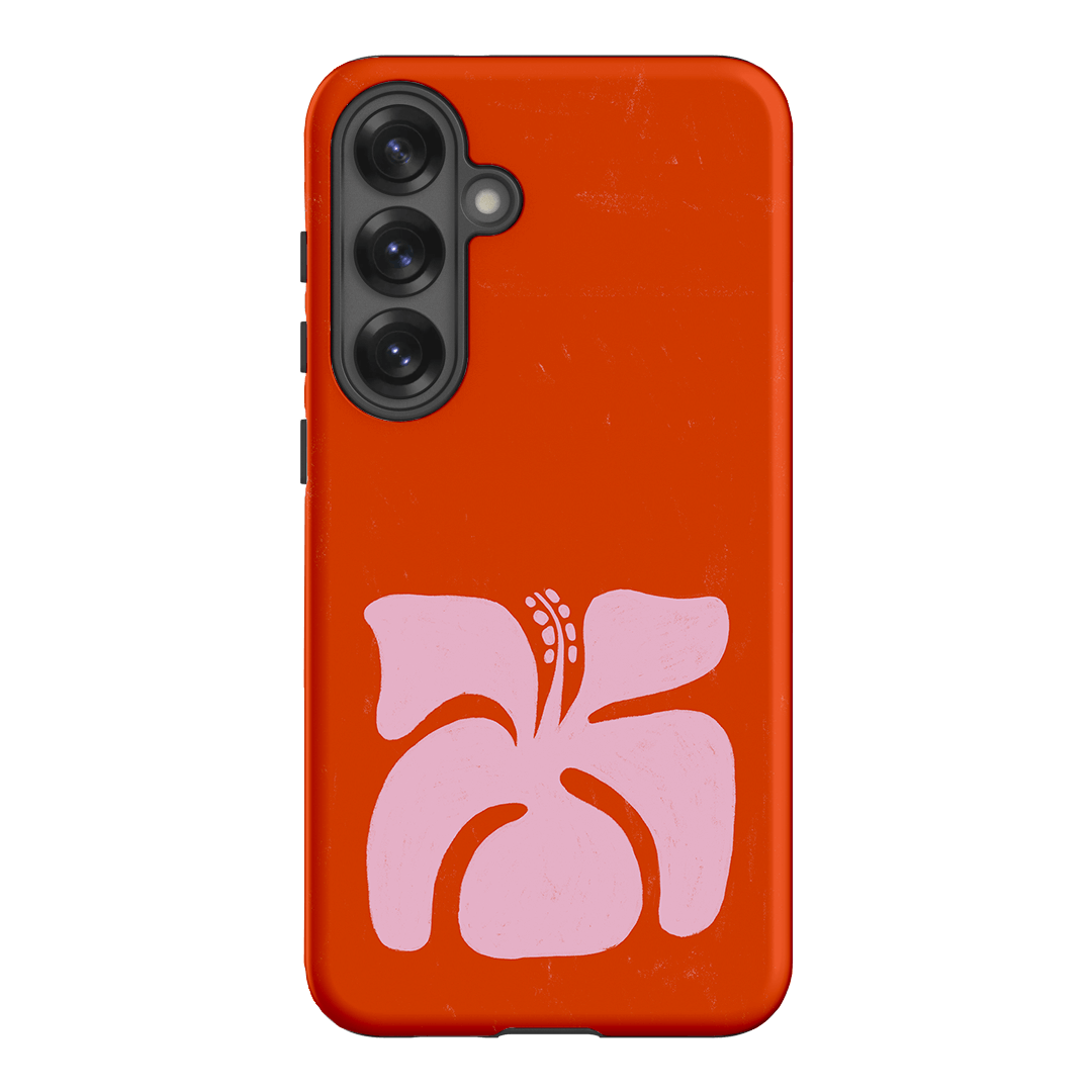 Hibiscus Crush Printed Phone Cases Samsung Galaxy S25 Plus / Armoured by Marie Faurrite - The Dairy