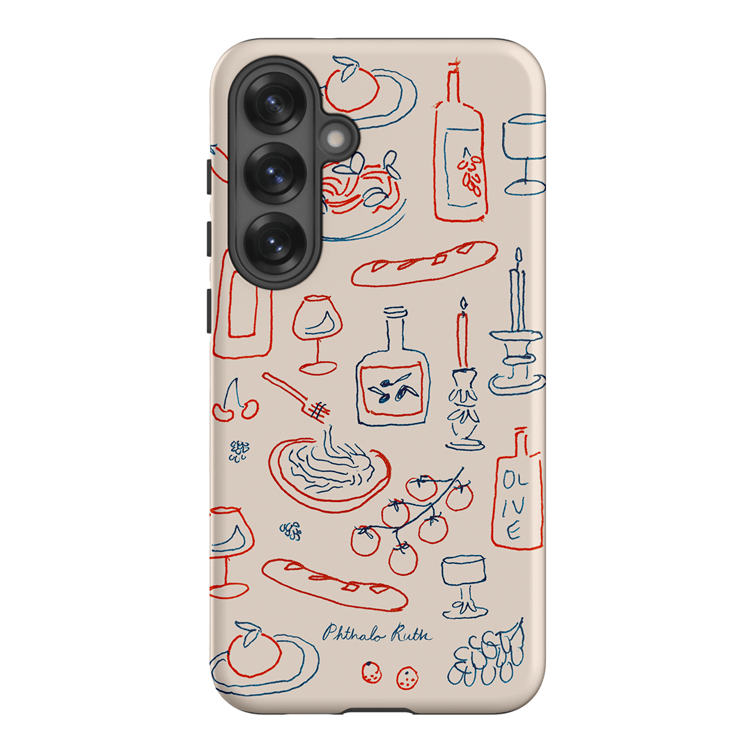 Italian Fare Printed Phone Cases Samsung Galaxy S25 Plus / Armoured by Phthalo Ruth - The Dairy