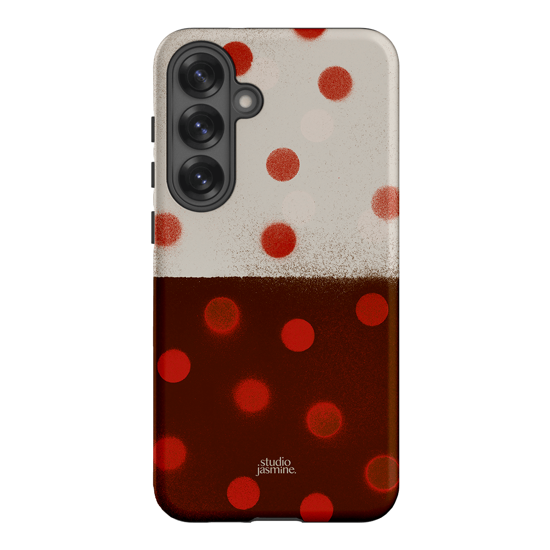 Ladybug Polka Dot Printed Phone Cases Samsung Galaxy S25 Plus / Armoured by Jasmine Dowling - The Dairy