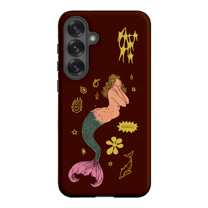 Mimi Chocolate Printed Phone Cases Samsung Galaxy S25 Plus / Armoured by Easty Beasty - The Dairy