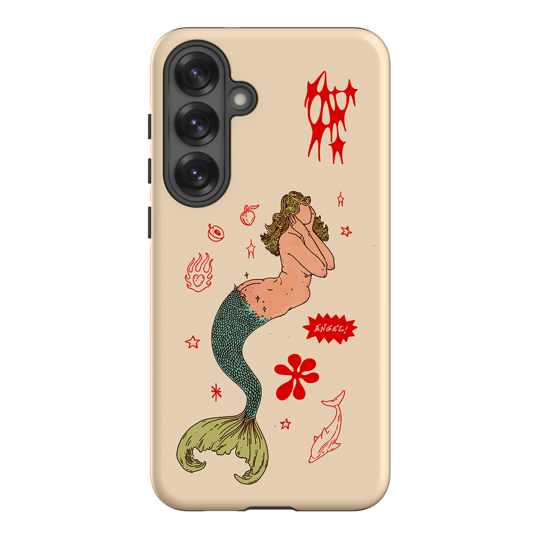 Mimi Cream Printed Phone Cases Samsung Galaxy S25 Plus / Armoured by Easty Beasty - The Dairy