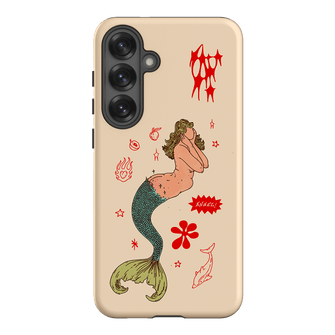 Mimi Cream Printed Phone Cases Samsung Galaxy S25 Plus / Armoured by Easty Beasty - The Dairy