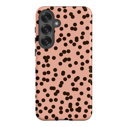 Mini Confetti Pink Chocolate Printed Phone Cases Samsung Galaxy S25 Plus / Armoured by Veronica Tucker - The Dairy