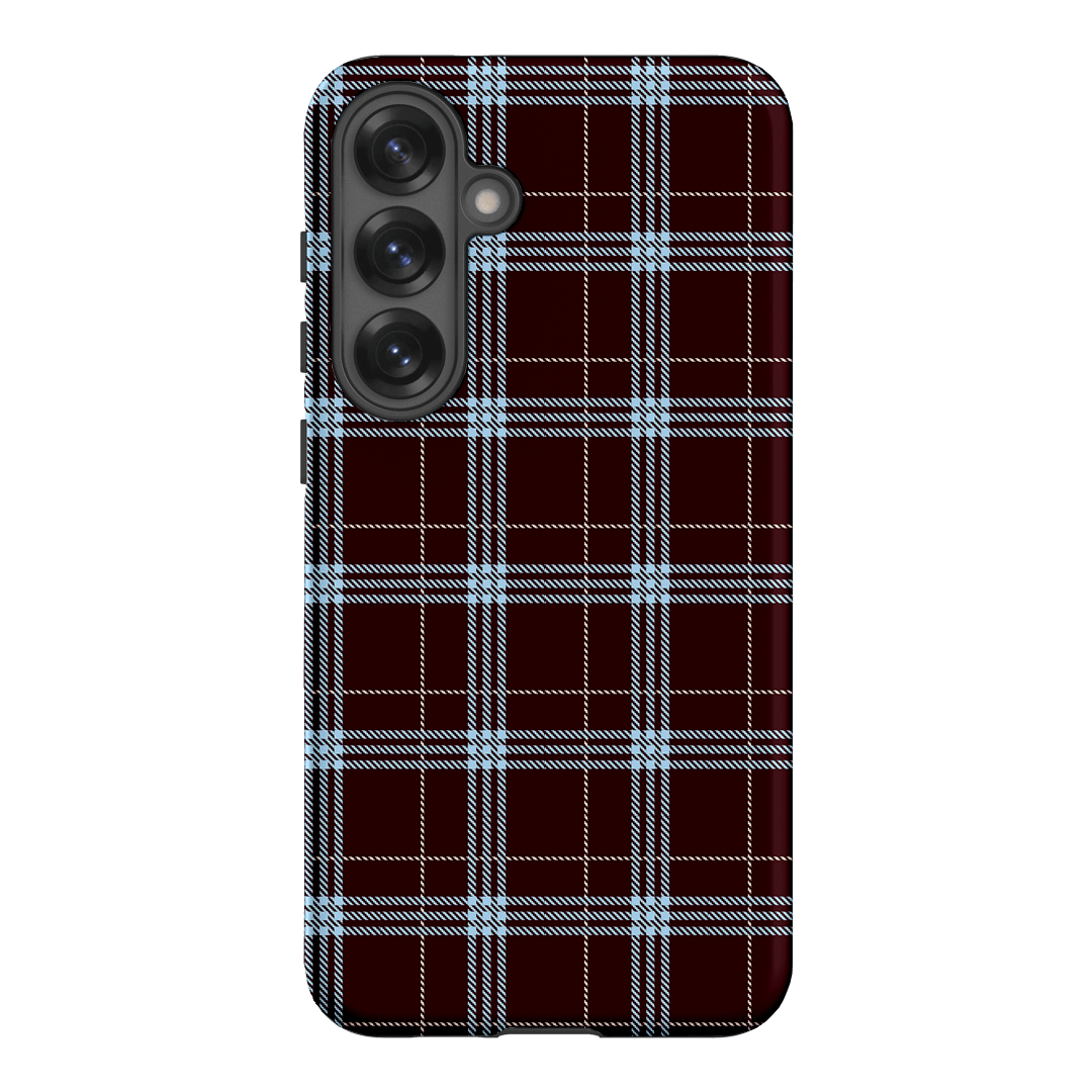 Mocha Plaid Printed Phone Cases Samsung Galaxy S25 Plus / Armoured by The Dairy - The Dairy