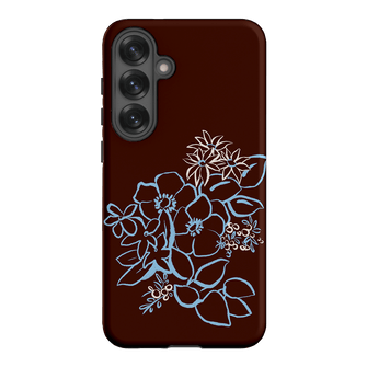 Mocha Posy Printed Phone Cases Samsung Galaxy S25 Plus / Armoured by Typoflora - The Dairy