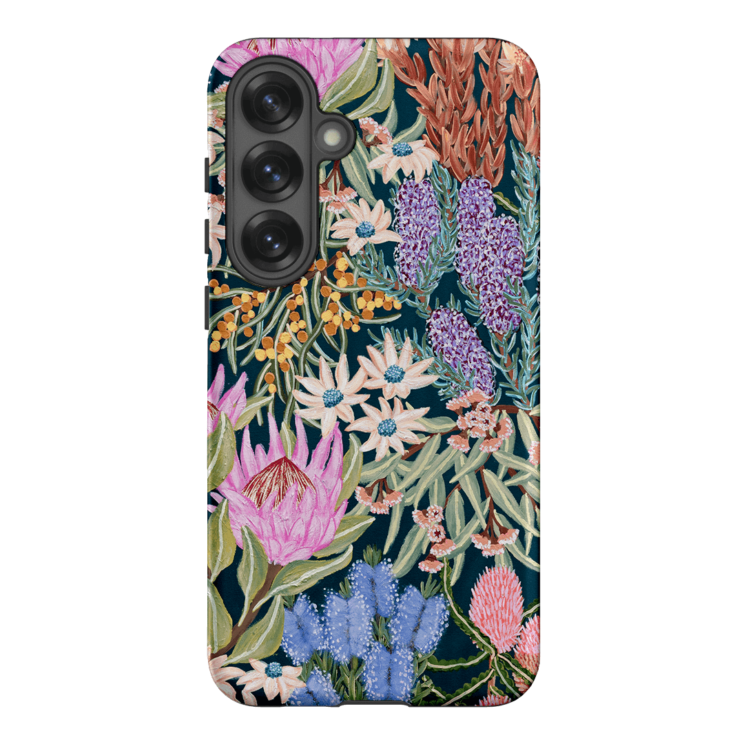 Moonlit Floral Printed Phone Cases Samsung Galaxy S25 Plus / Armoured by Amy Gibbs - The Dairy