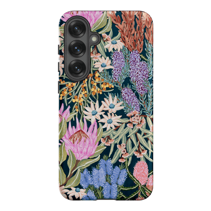 Moonlit Floral Printed Phone Cases Samsung Galaxy S25 Plus / Armoured by Amy Gibbs - The Dairy