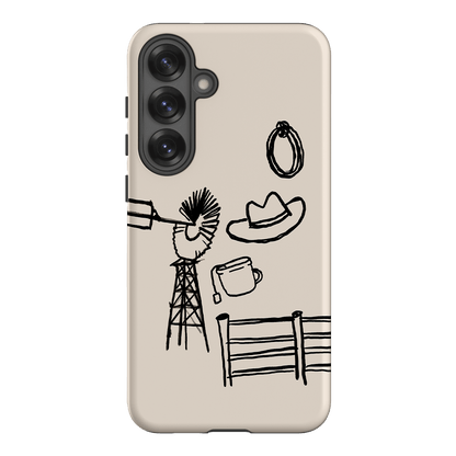Outstation Printed Phone Cases Samsung Galaxy S25 Plus / Armoured by Nardurna - The Dairy