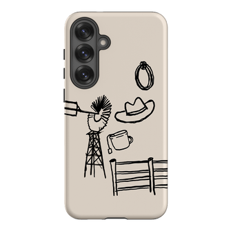 Outstation Printed Phone Cases Samsung Galaxy S25 Plus / Armoured by Nardurna - The Dairy