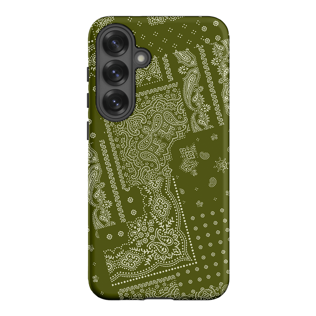 Paisley Fern Printed Phone Cases Samsung Galaxy S25 Plus / Armoured by The Dairy - The Dairy