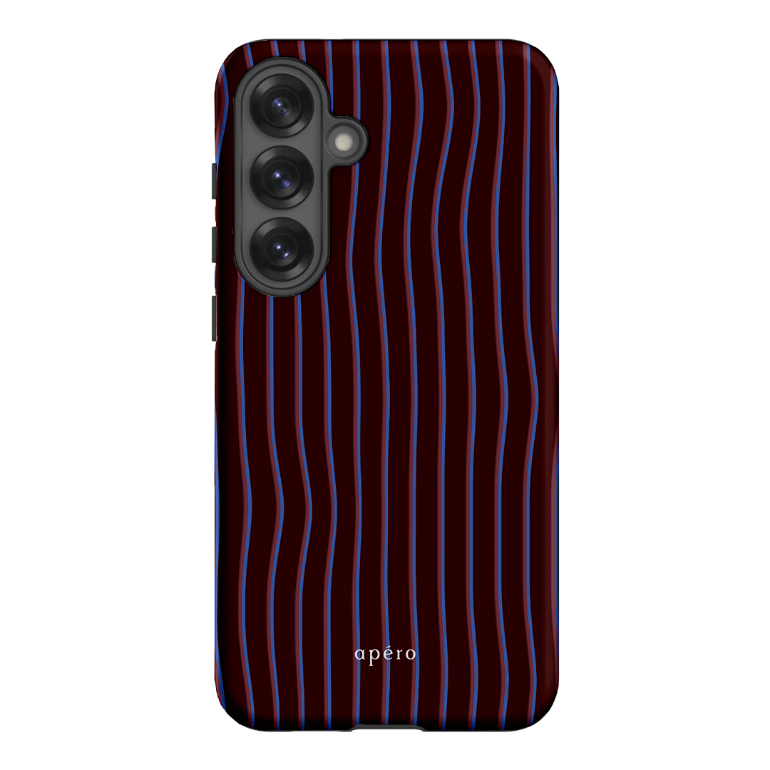 Panama Burgundy Printed Phone Cases Samsung Galaxy S25 Plus / Armoured by Apero - The Dairy