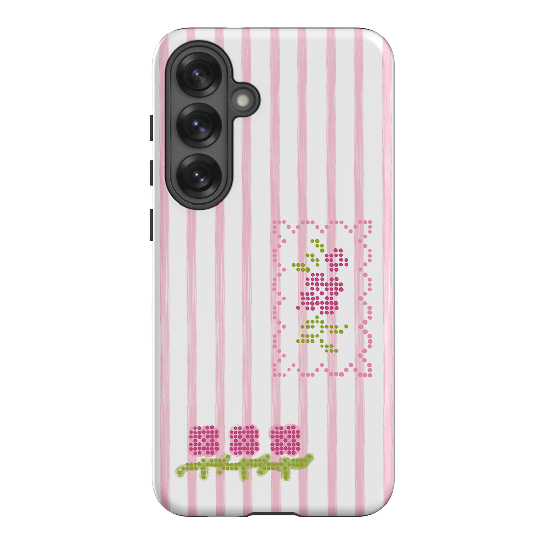 Patchwork Pink Printed Phone Cases Samsung Galaxy S25 Plus / Armoured by Kayla Carr - The Dairy