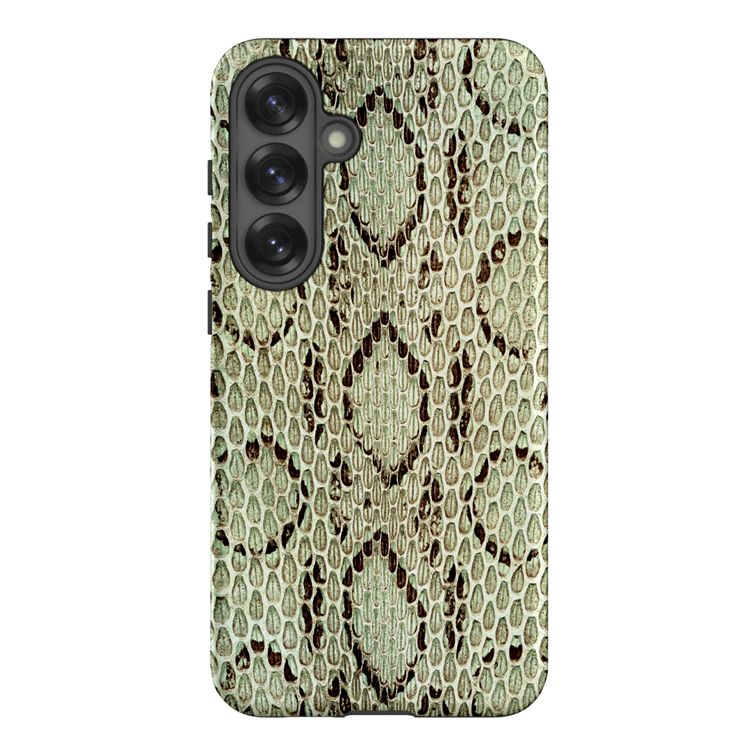 Pistachio Python Printed Phone Cases Samsung Galaxy S25 Plus / Armoured by The Dairy - The Dairy