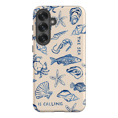 Sea Call Printed Phone Cases Samsung Galaxy S25 Plus / Armoured by Cass Deller - The Dairy