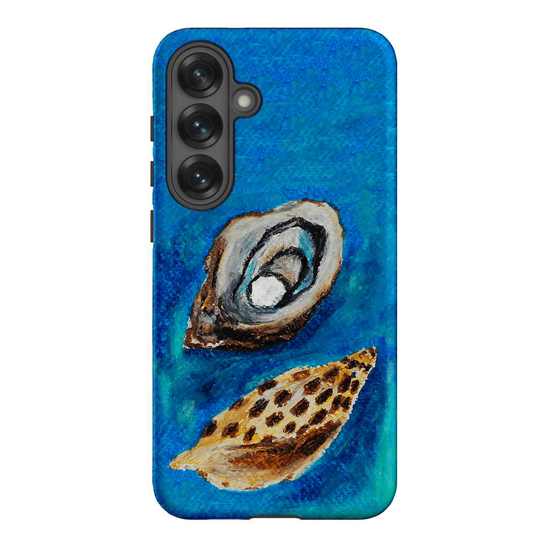 Sea Shells Printed Phone Cases Samsung Galaxy S25 Plus / Armoured by Lisa Hu - The Dairy