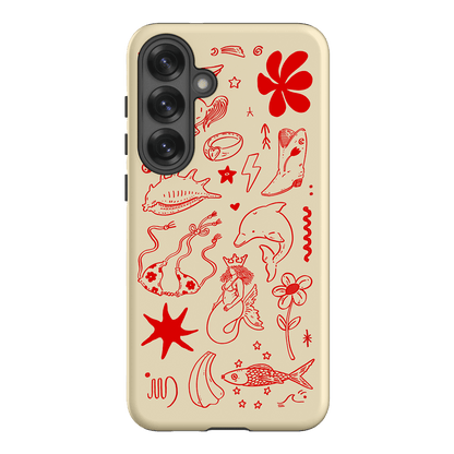 Spiced Cowboy Cream Printed Phone Cases Samsung Galaxy S25 Plus / Armoured by Easty Beasty - The Dairy