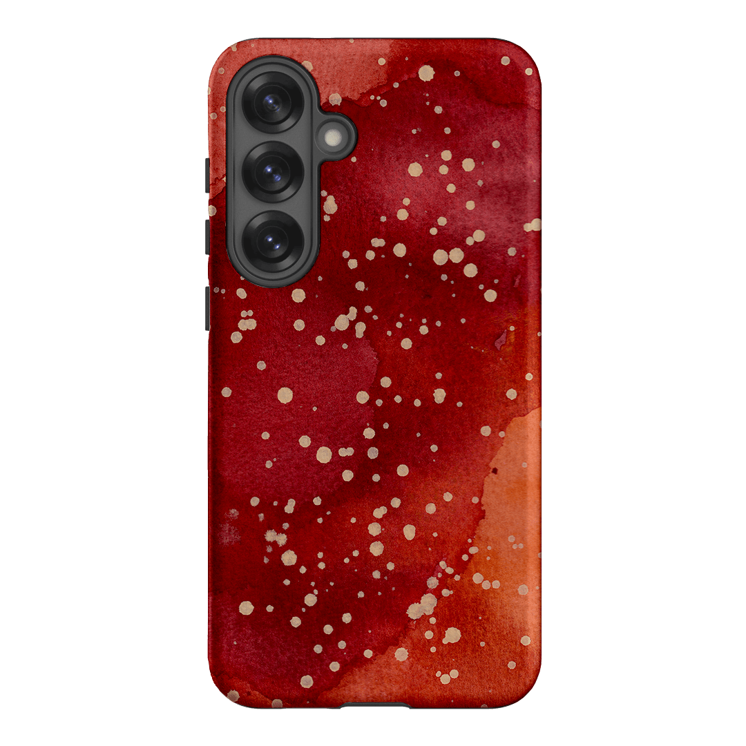 Spotty Rust Printed Phone Cases Samsung Galaxy S25 Plus / Armoured by The Dairy - The Dairy