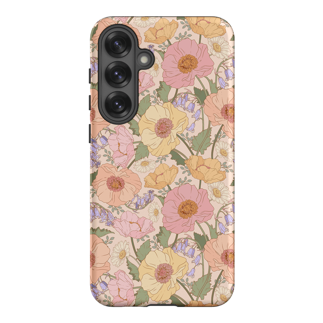 Spring Poppy Printed Phone Cases Samsung Galaxy S25 Plus / Armoured by Kasiags Art - The Dairy