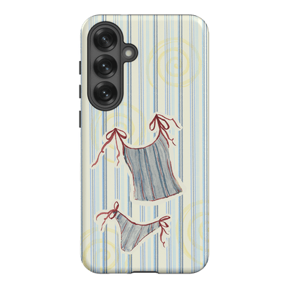 Stripe Tankini Printed Phone Cases Samsung Galaxy S25 Plus / Armoured by Kayla Carr - The Dairy