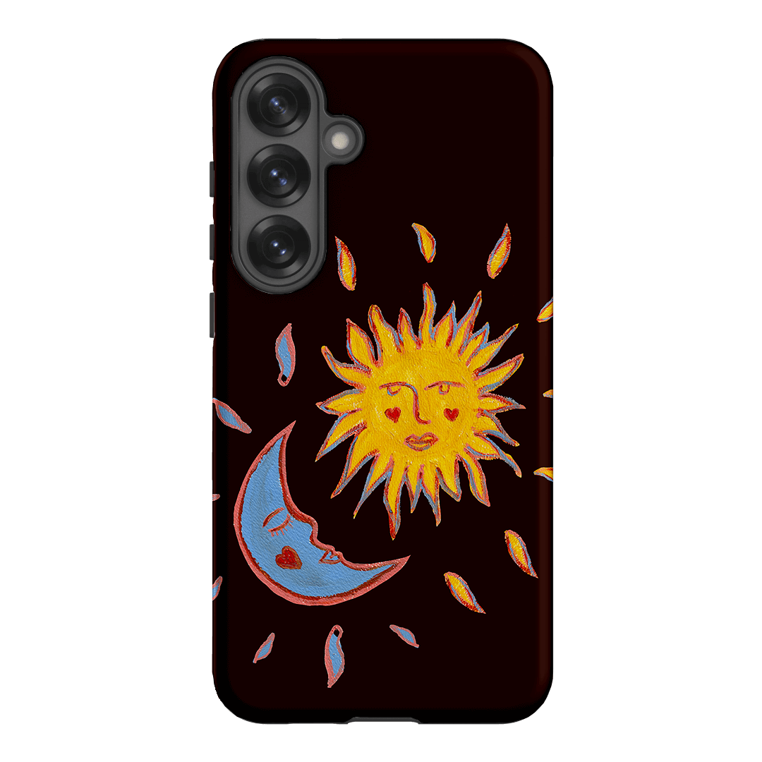 Sun & Moon Plum Printed Phone Cases Samsung Galaxy S25 Plus / Armoured by BG. Studio - The Dairy