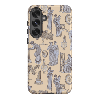 Symposium Alabaster Printed Phone Cases Samsung Galaxy S25 Plus / Armoured by Veronica Tucker - The Dairy