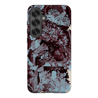 Tippi Blue Printed Phone Cases Samsung Galaxy S25 Plus / Armoured by Desmond & Dempsey - The Dairy