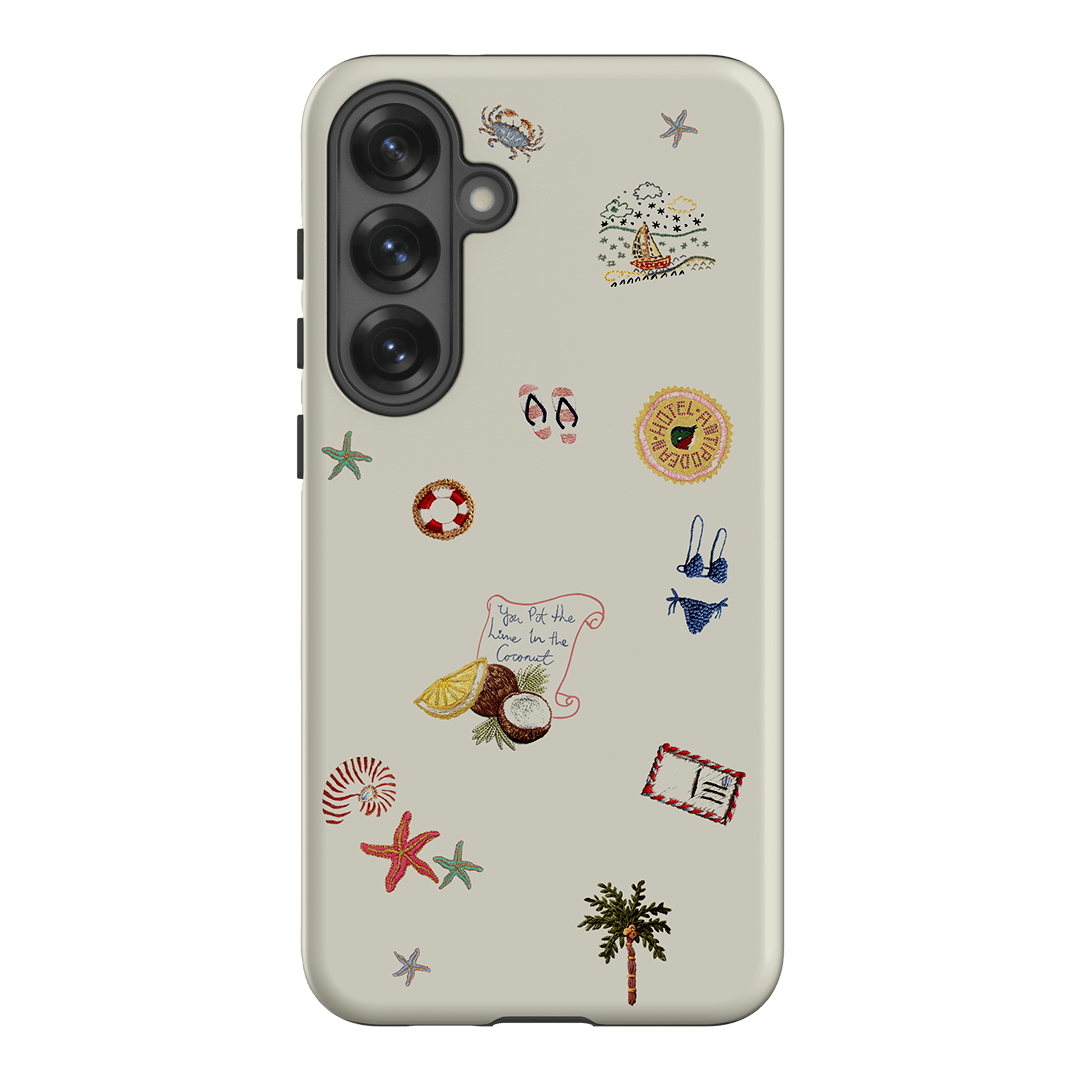 Vacay All Day Cream Printed Phone Cases by Antipodean - The Dairy