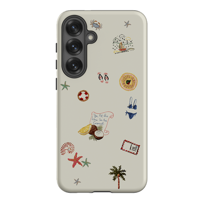 Vacay All Day Cream Printed Phone Cases by Antipodean - The Dairy