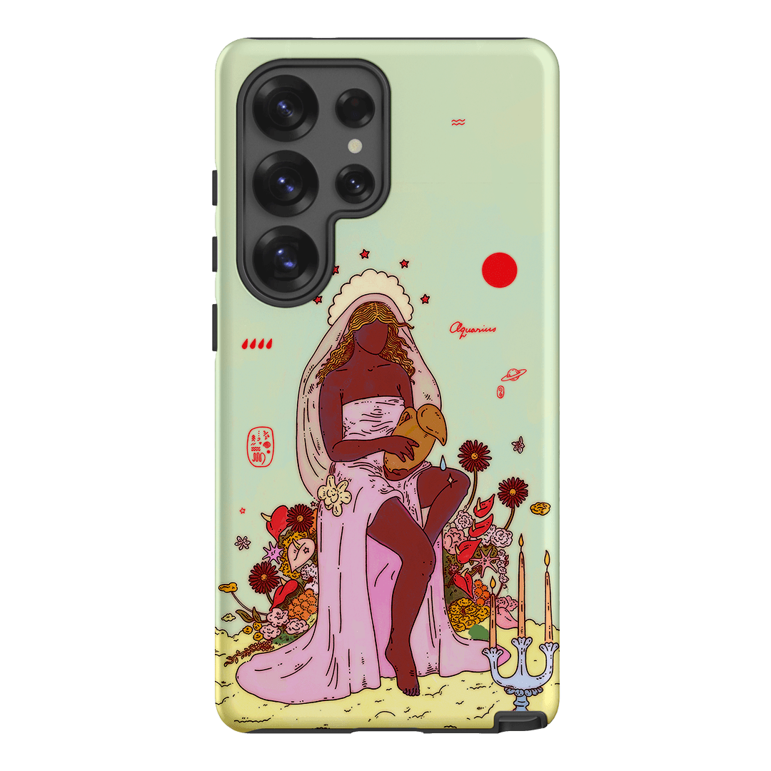 Aquarius Season Printed Phone Cases Samsung Galaxy S25 Ultra / Armoured by Easty Beasty - The Dairy