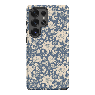 Blue Garden Printed Phone Cases Samsung Galaxy S25 Ultra / Armoured by Kasiags Art - The Dairy