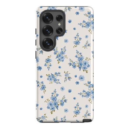 Blue Meadow Printed Phone Cases Samsung Galaxy S25 Ultra / Armoured by Kasiags Art - The Dairy