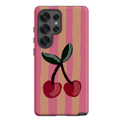 Cherry On Top Printed Phone Cases Samsung Galaxy S25 Ultra / Armoured by Amy Gibbs - The Dairy