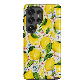 Citrus Lemon Printed Phone Cases Samsung Galaxy S25 Ultra / Armoured by Ellie Mae - The Dairy