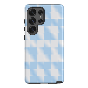 Cloud Plaid Printed Phone Cases Samsung Galaxy S25 Ultra / Armoured by The Dairy - The Dairy