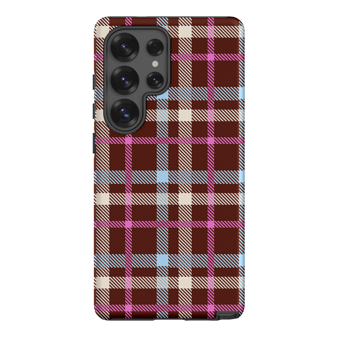 Confetti Plaid Printed Phone Cases Samsung Galaxy S25 Ultra / Armoured by The Dairy - The Dairy