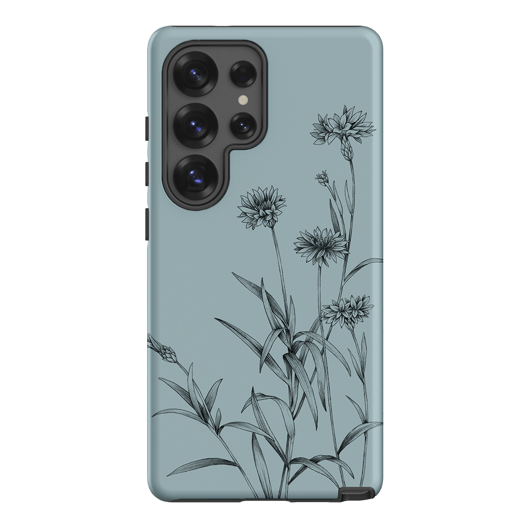 Cornflowers Study Printed Phone Cases Samsung Galaxy S25 Ultra / Armoured by Typoflora - The Dairy